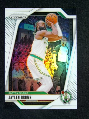 2024-25 Panini Prizm Jaylen Brown #139 White /175 #f001