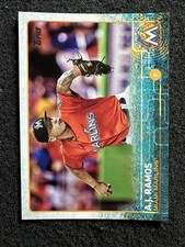 A.J. RAMOS #US195 2015 Topps Update Series QTY Miami Marlins