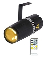 LED pinspot Stage Light,SENLAN 6W Double White/Cool spot, double white
