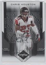 2007 Leaf Limited Rookie /299 Chris Houston #262 Rookie Auto RC