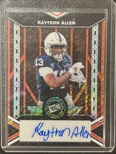 🔥2024 Leaf Collective Press Pass RC Auto KAYTRON ALLEN 8/10 PENN STATE
