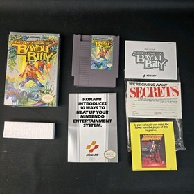 The Adventures of Bayou Billy NES Spiel OVP + Anleitung + Werbung US Version RAR