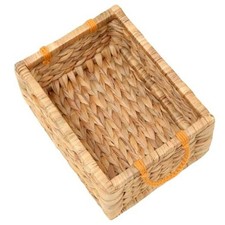 Water Hyacinth Storage Baskets For Organizing, Wicker Baskets For 29x22x12cm