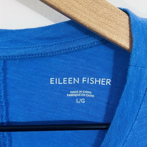 Eileen Fisher Gorgeous Crew Neck Organic Cotton Short Sleeve Pullover Casual Tee - Picture 6 of 7