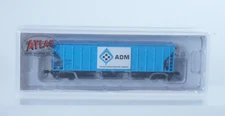 NOS Atlas ADM 3128 N Scale Covered Hopper Car - 50 005 558