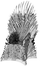 Game Of Thrones Iron Throne Collectable Fascinations Metal Earth Model ICX122