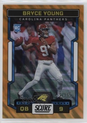2023 Score Rookies Lava 559/565 Bryce Young #301 Rookie RC 4f5
