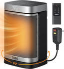 Space Heater for Bathroom and Indoor, Portable Heater, 1500W Safe and Quiet PTC