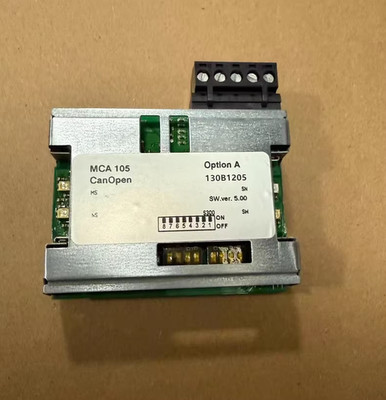 1 Pcs Used Danfoss MCA105 130B1205 Communication Module Fast shipping DHL/Fedex