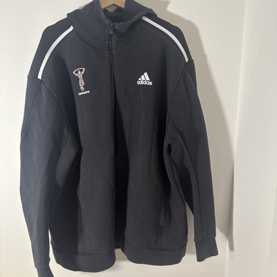 Harlequins Adidas Z.N.E Colab 2021 Hoodie Gr. 2XL XXL Rugby Shirt Trikot schwarz