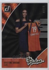 2019 Donruss WNBA The Rookies Press Proof Gold Laser 4/10 Kristine Anigwe 00zd