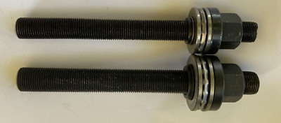 2 Set m18 Threaded rods 18mm Grade 8.8 bolts with Ball thrust washer nuts. 7.25''