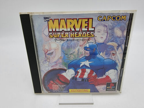 Marvel Super Heroes PLAYSTATION PS1 Psx Japon Used - Photo 1/4