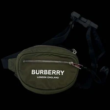 Burberry Nylon Cannon Waist Bag Khaki