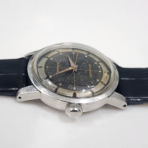 Vintage Wittnauer Tuxedo Crosshair Dial Automatic Men's Watch Cal. 11ARG - Picture 18 of 23
