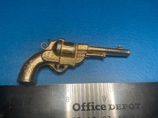Vintage 1940s 1950s Miniature Western Cowboy Pistol Metal Toy