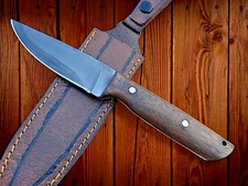 Custom Handmade 1095 Steel Acid Washed EDC Knife Camping Survival Hunting Knife