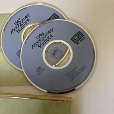 2CD Wes Montgomery Solitude JICL892289PROMO Jimco Records プロモ /00220 Wes Montgomery – Solitude (CD, 1993, 2-Disc) jicl-89228-9 Japan