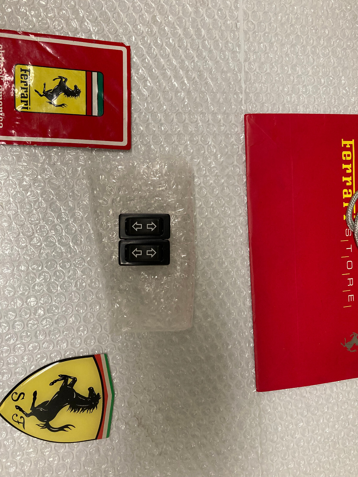 Ferrari 208,288,308,Mondial - Window Switch set of two - P/N 114633/A is Oe Part
