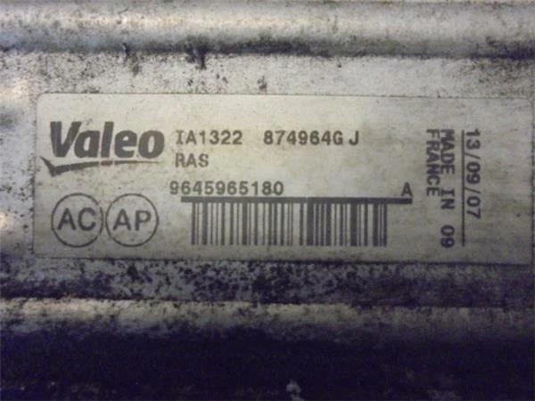 9645965180 Intercooler Peugeot Partner Combispace (5F) 1.6 Hdi 75 9Hx - 874964 - Photo 3/4