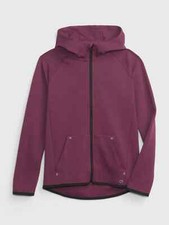 NWT Gap Kids Boys Zip Hoodie Jacket Tech Active Gap Fit Small 6-7  44.95
