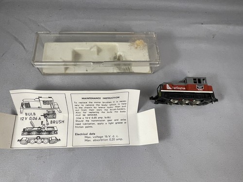 Locomotora modelo N Power 7585 Plymouth WTD 060 Burlington interruptor diésel #9280 | Zustand: New: Other (See Details)