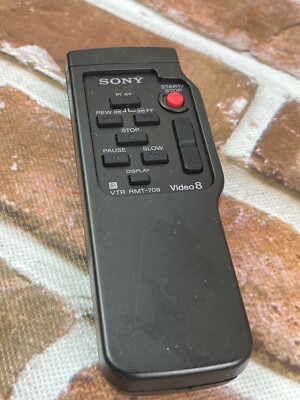 Sony Remote Control VTR RMT-708 Handycam | eBay