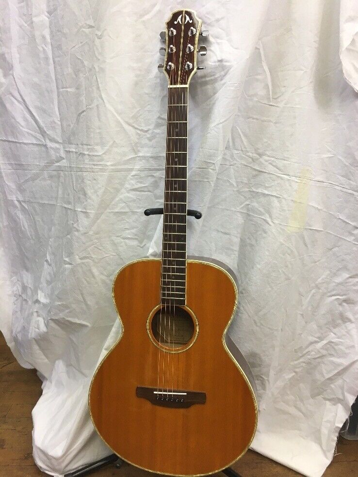Acoustic Folk Guitar Aria Meister AMS-01N Model Natural SN Acoustic Folk Guitar Aria Meister AMS-01N Model Natural SN