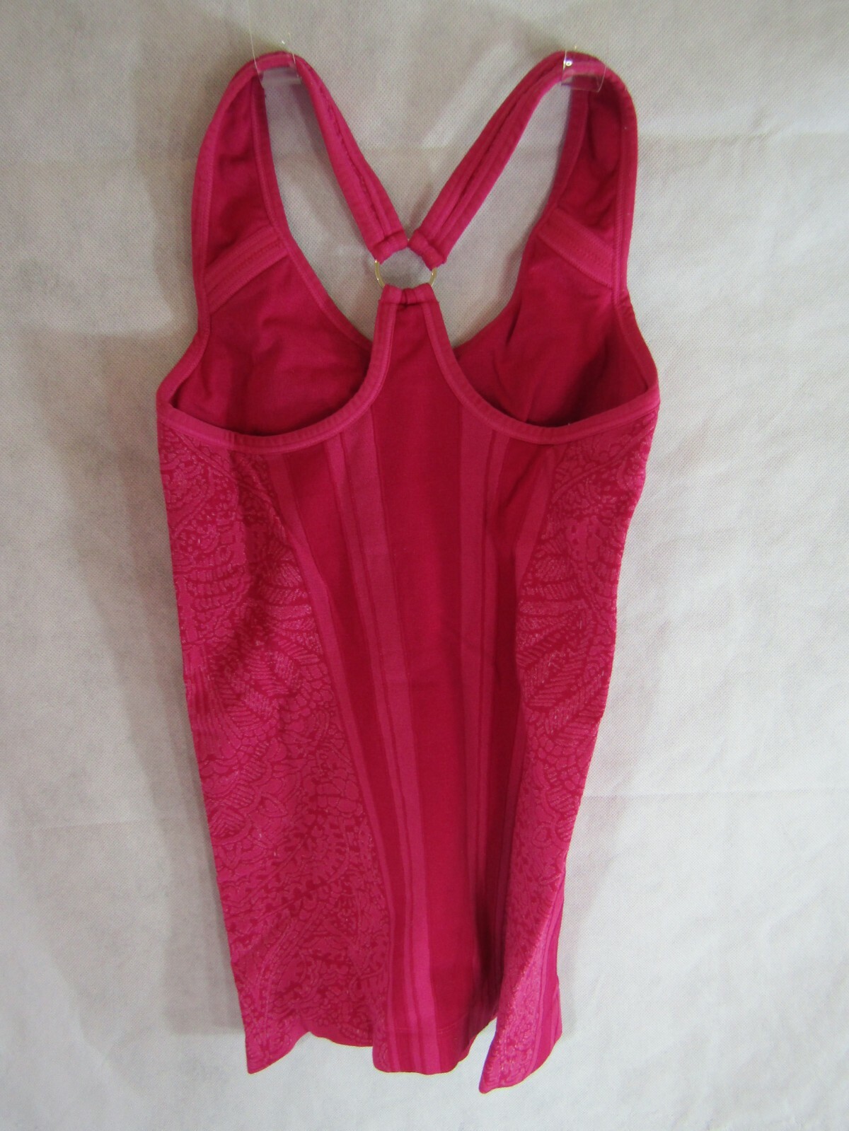 NUX Equilibrium Pink Abstract Pattern Racerback F… - image 5