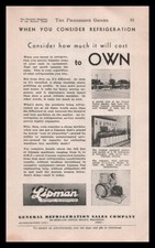 1931 Crystal Market Photo Salt Lake City Utah Lipman Refrigeration Print Ad