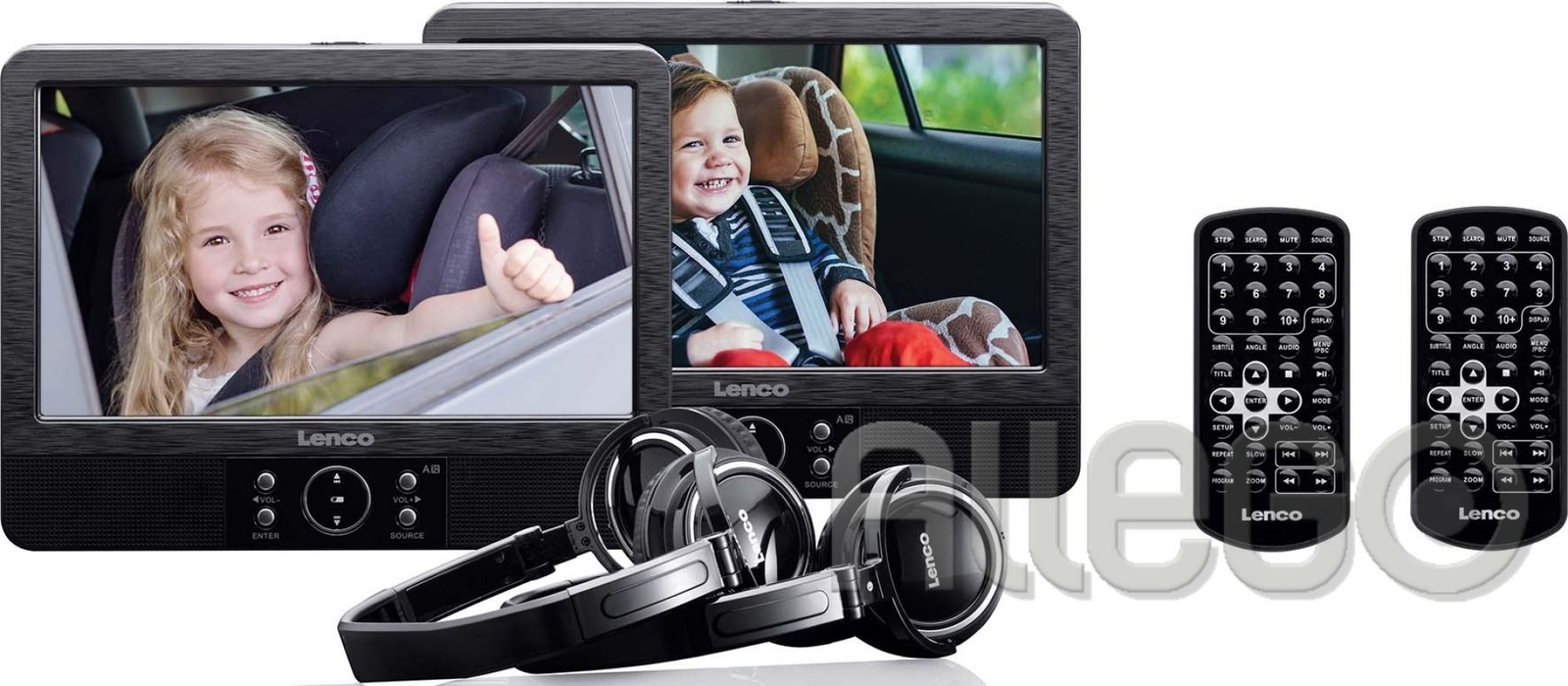 Thumbnail - Lenco Dvd-player Dual-set Portable Dvp-939