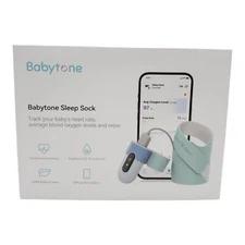 Babytone Smart Sock S1 Heart Rate & Oxygen Baby Safety Monitor for 0-36 Months