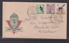 Australia "Red Hermes" 1964 Birds FDC Brisbane to Cannon Hill