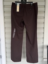 GAP Womens Brown Stretch Favorite Trouser Straight Fit Pants Size 10 Long