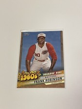 2020 Topps Decades Best #DB-22 Frank Robinson /50 **031513