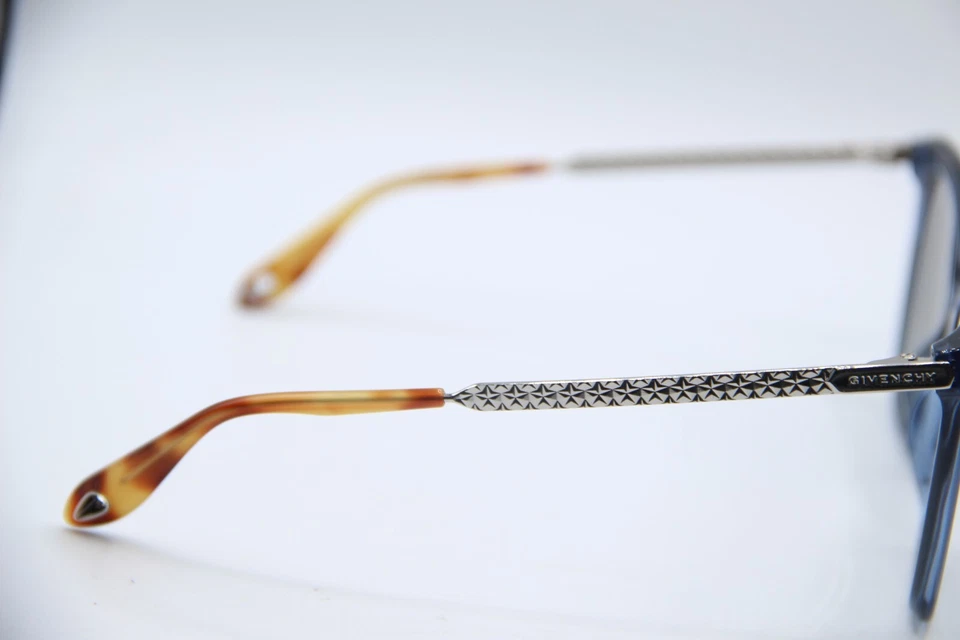 NUEVAS GAFAS DE SOL GIVECHY GV 7097/S PJP9F AZUL HABANA MARCOS AUTÉNTICOS 54-19 Foto 4 de 4