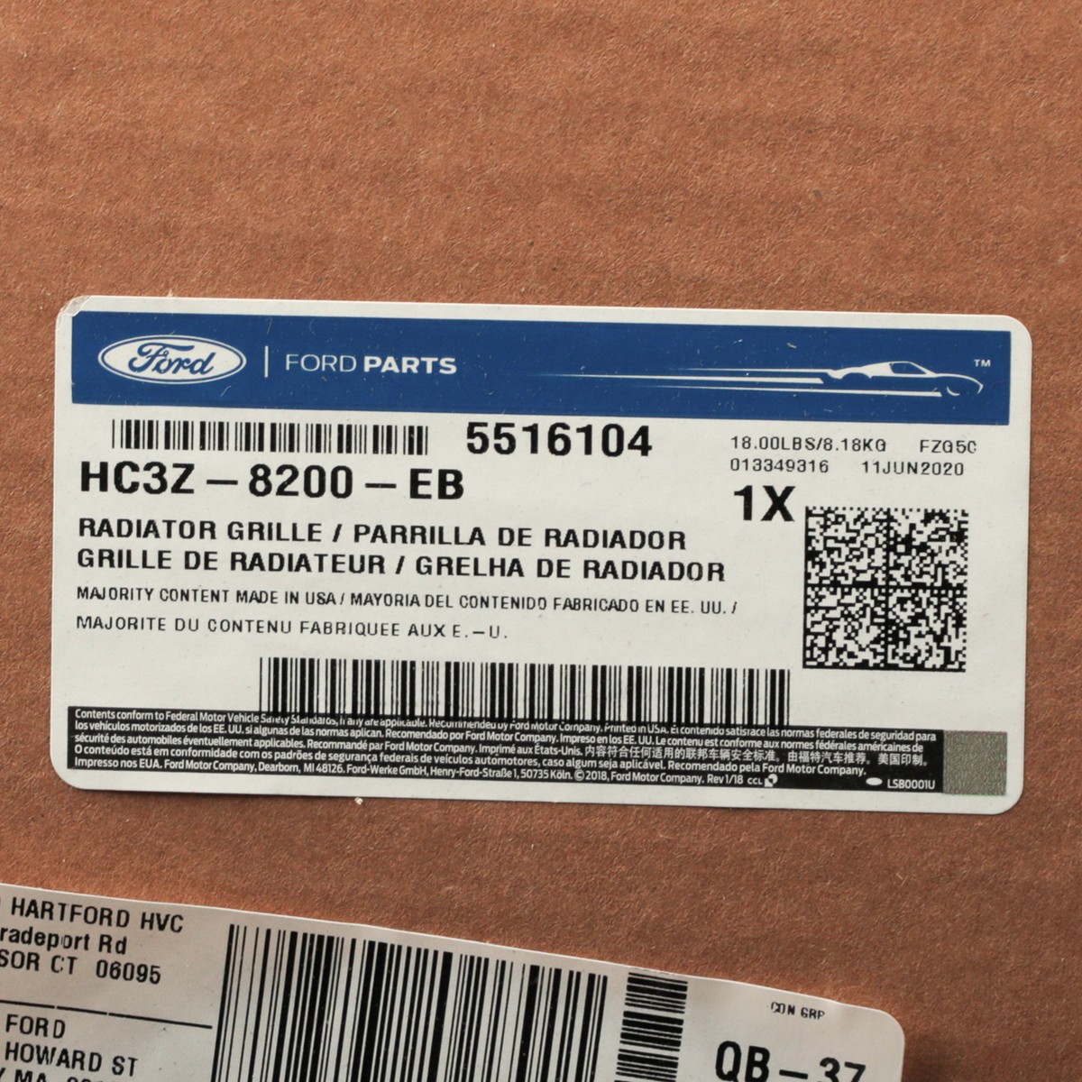 Grille Centrale Pare-Choc Avant Nid D'abeille Noir Pour VW Golf 6 2008-2013