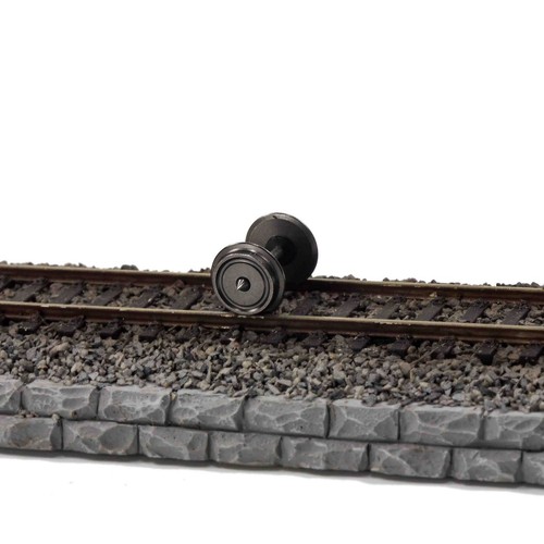 12pcs Échelle HO 1:87 Roues CC en Métal 36 Pouces pour Trains Miniatures C8724 - Photo 4/7