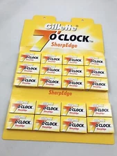 7 O Clock Double Edge Razor Shaving Barber Blades 100 pack
