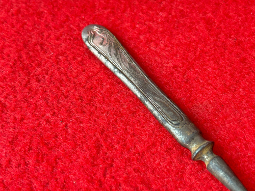 An Old Fine Antique Silver Plated Unique Rare Fork Pack of 1 Piece, Collectible, - Picture 3 of 12
