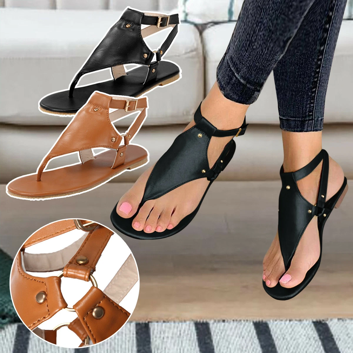 Fashion flat sandals 2025