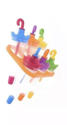 Eis Lolly Formen Regenschirm 6er Set