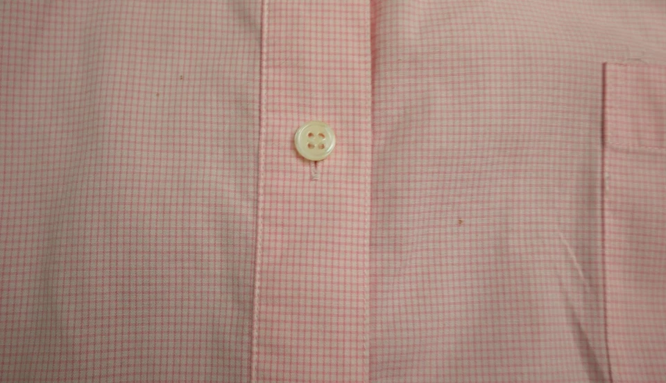 CAMISA MUJER ROSA CUADROS MANGA LARGA ABOTONADA - LAURA ASHLEY - TALLA 12 Foto 4 de 4