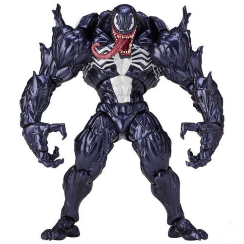 Amazing Yamaguchi Katsuhisa Spider-Man VENOM No.003 Revoltech Kaiyodo Figure Toy - image 2 of 4