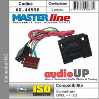 Originaler Radioanschluss A Iso Lautsprecher + Stromversorgung Opel Antara 2011