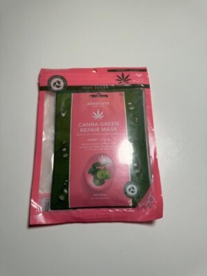Absolute CANNA GREEN REPAIR MASK  (HEMP + CICA) NEW
