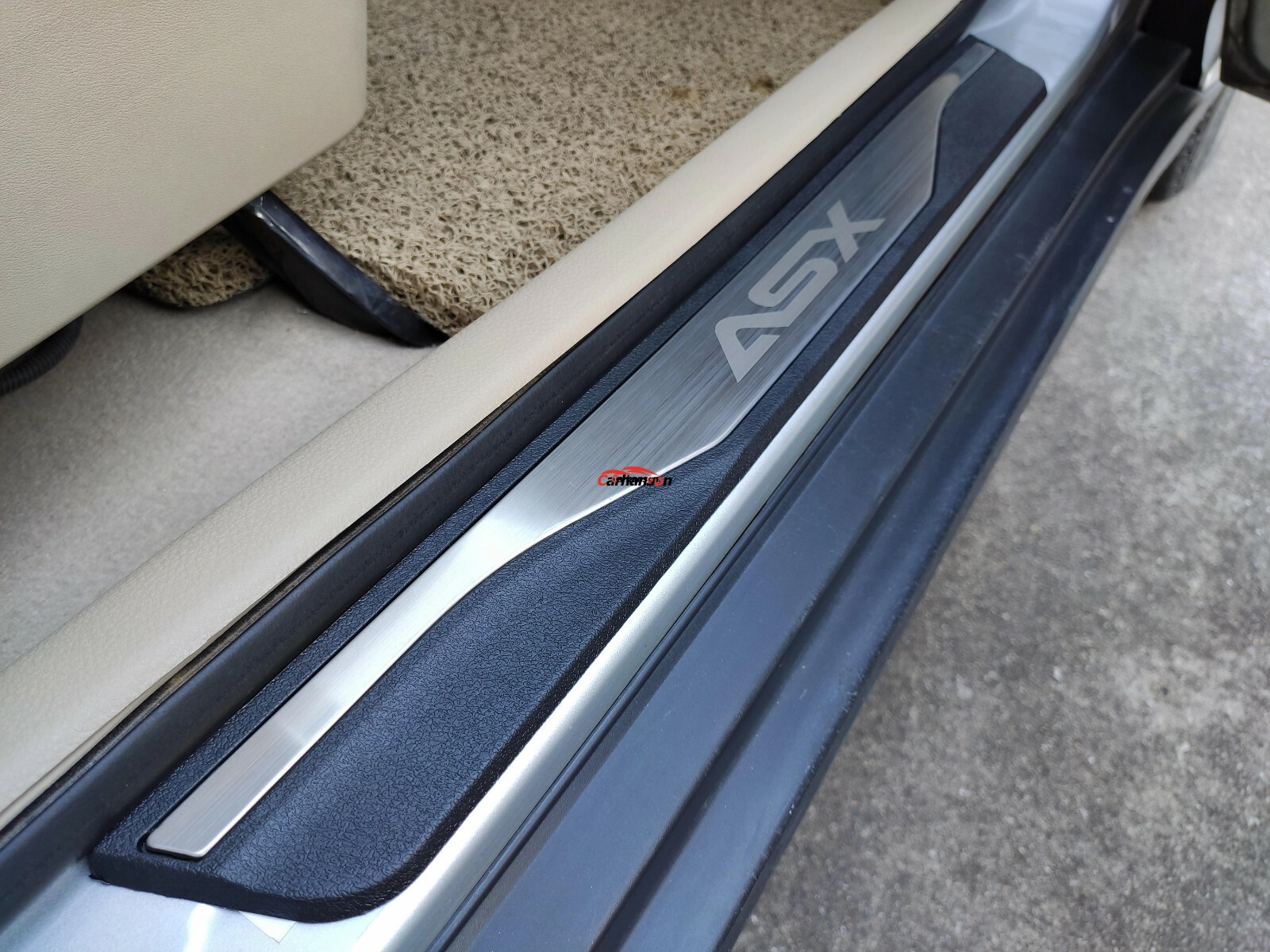 for MITSUBISHI ASX Accessories Stainless Steel Door Sill Scuff