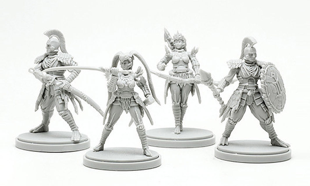 Miniatures Armure Phénix Kingdom Death Monster figurines de collection JDR en plastique