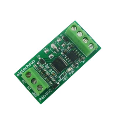 1PCS 2-AI Modbus RS485 Voltage Current 12Bit ADC Collection Module Analog Remote