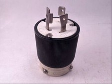 Woodhead 89IL Turnex Plug, 30A, 250V, L6-30P, Used